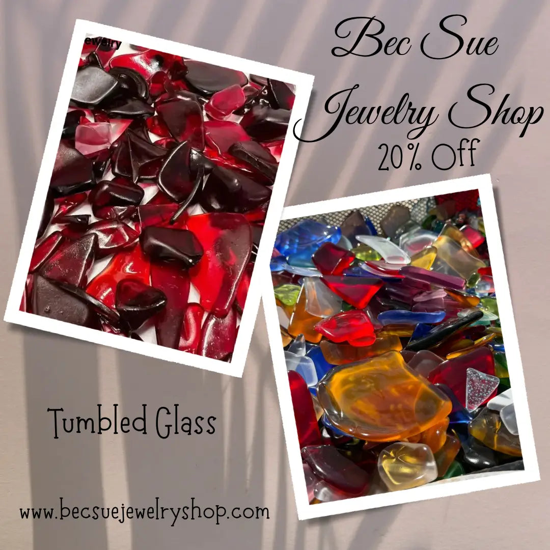Turning Broken Glass into Coastal Treasure – How I Tumble My Own Colored Glass