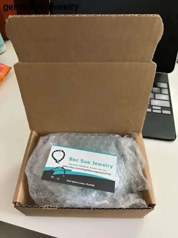 Assorted Tumbled Sea Glass in Green and Blue Colors - Bec Sue Jewelry Shop