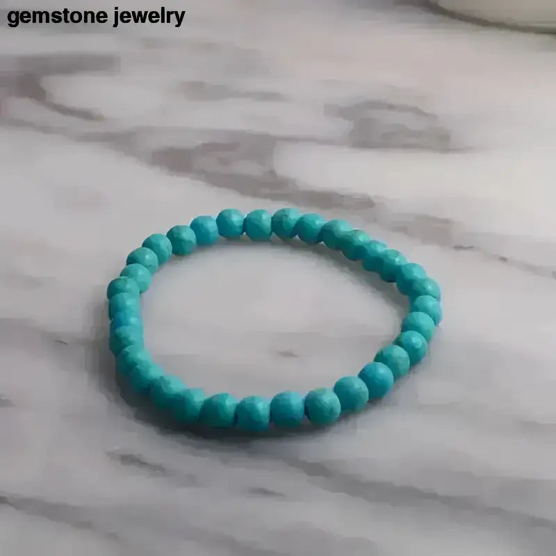 Elegant Turquoise Beaded Bracelet for Women - Bec Sue Jewelry Shop