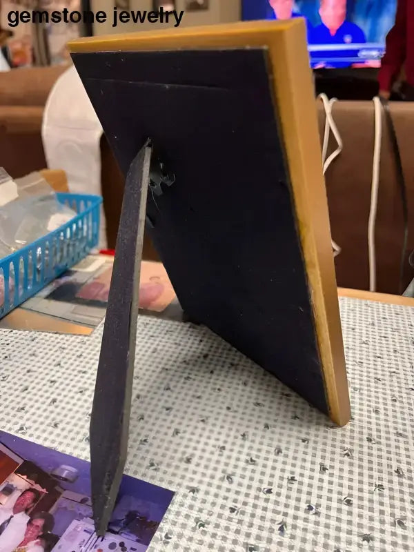 Framed Lighthouse Sea Glass Decor Art Picture - Bec Sue Jewelry Shop