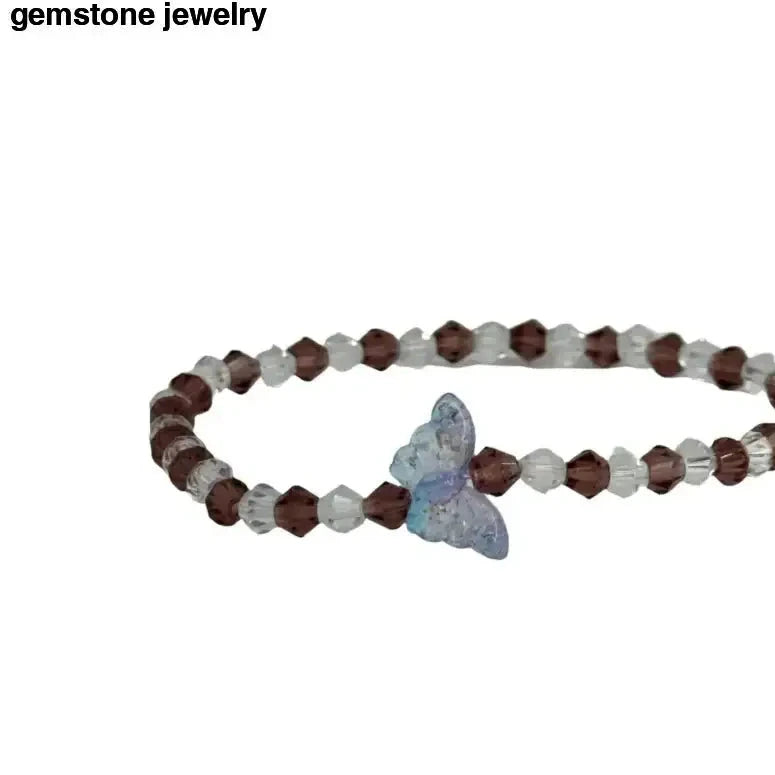 Green Beaded Butterfly Bracelet from Bec Sue Jewelry - Bec Sue Jewelry Shop