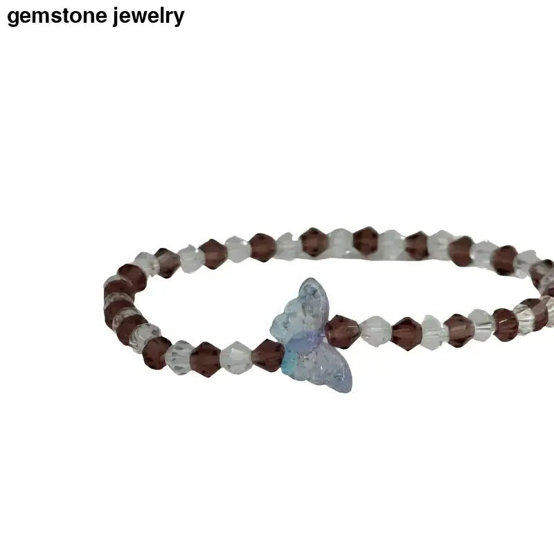 Green Beaded Butterfly Bracelet from Bec Sue Jewelry - Bec Sue Jewelry Shop