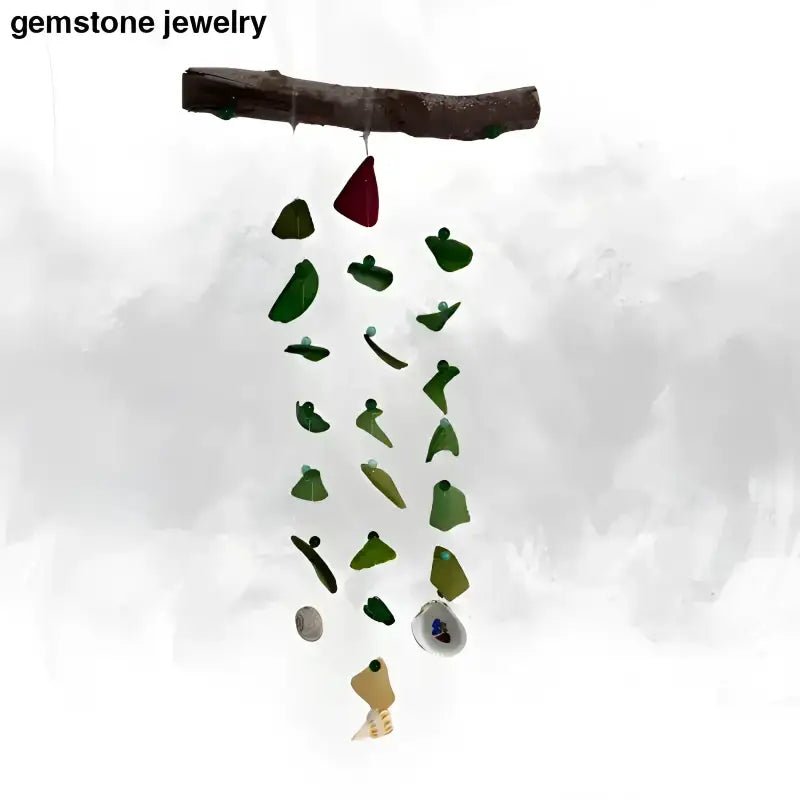 Handmade Sea Glass Wind Chime Sun Catcher - Bec Sue Jewelry Shop