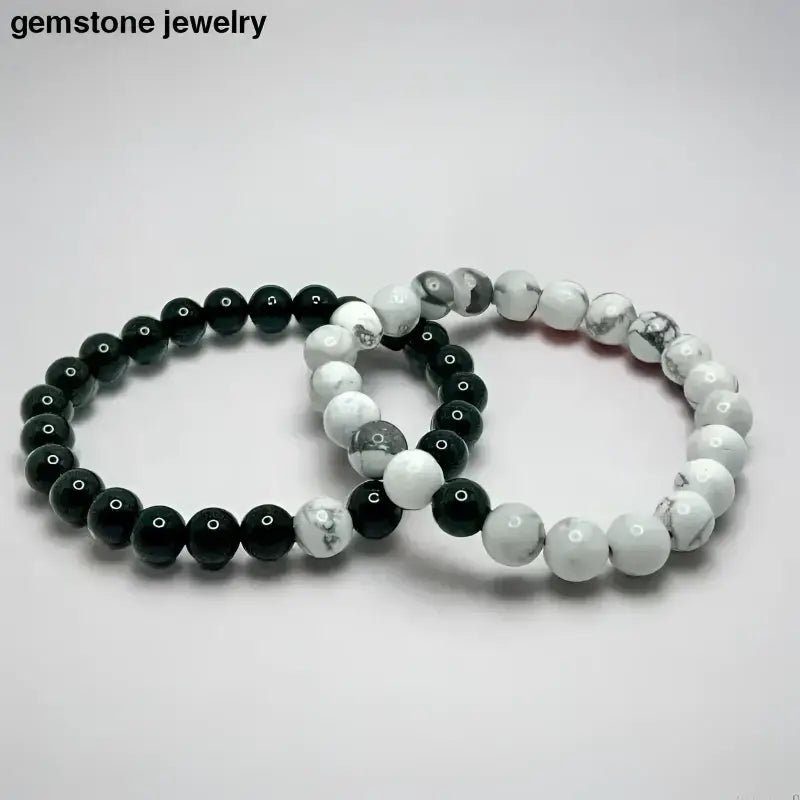 Howlite Jewelry | Howlite bead Bracelet | Bec Sue Jewelry - Bec Sue Jewelry Shop