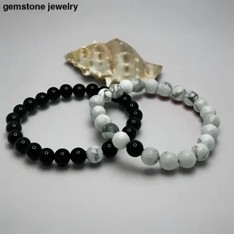 Howlite Jewelry | Howlite bead Bracelet | Bec Sue Jewelry - Bec Sue Jewelry Shop