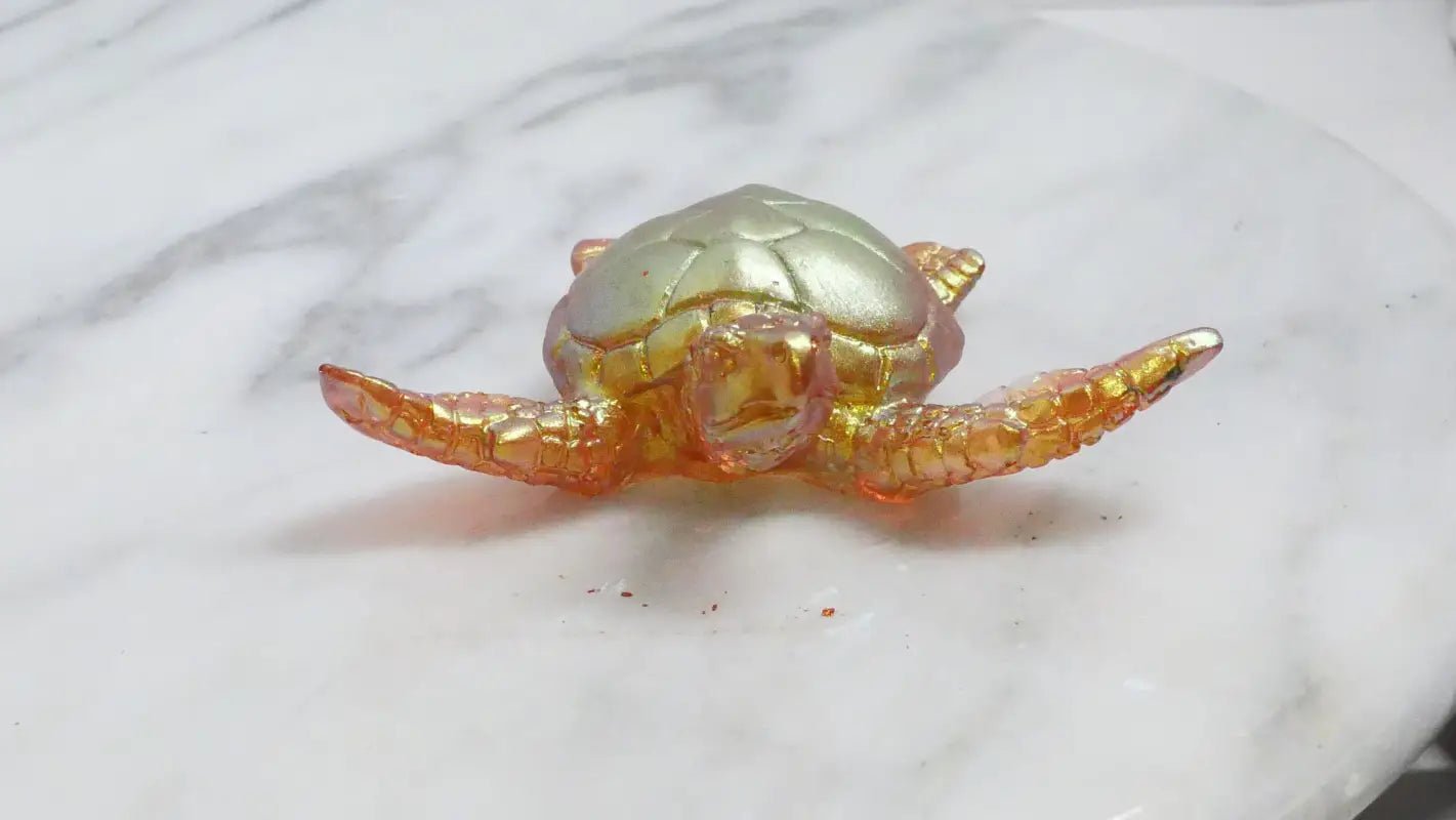 Metallic Turtle Figurines for Beads Bracelets and Home Decor - Bec Sue Jewelry Shop