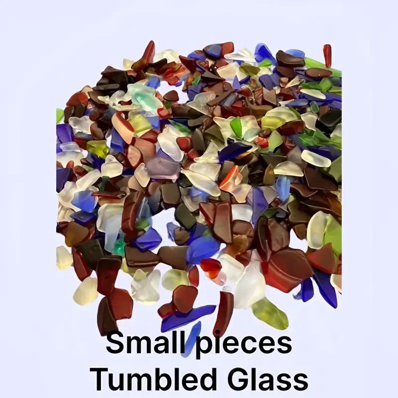 Multi - Colored Sea Glass Beads Collection with Return Policy - Bec Sue Jewelry Shop