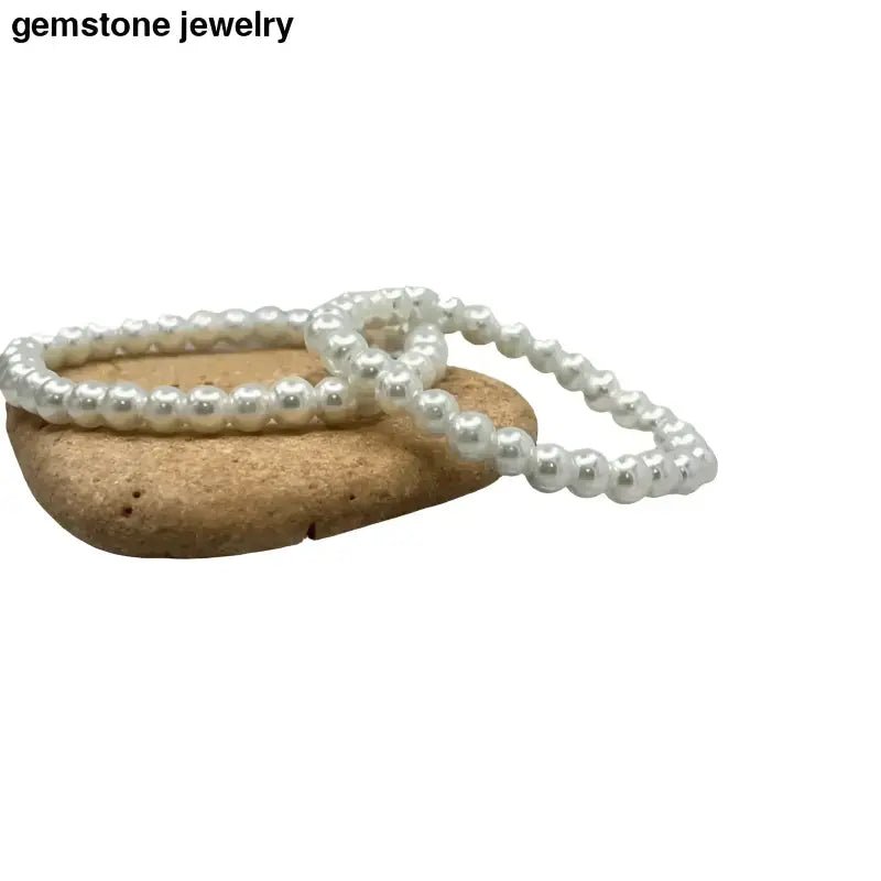 Pearl Glass 6mm Beads, beaded jewelry - Bec Sue Jewelry Shop