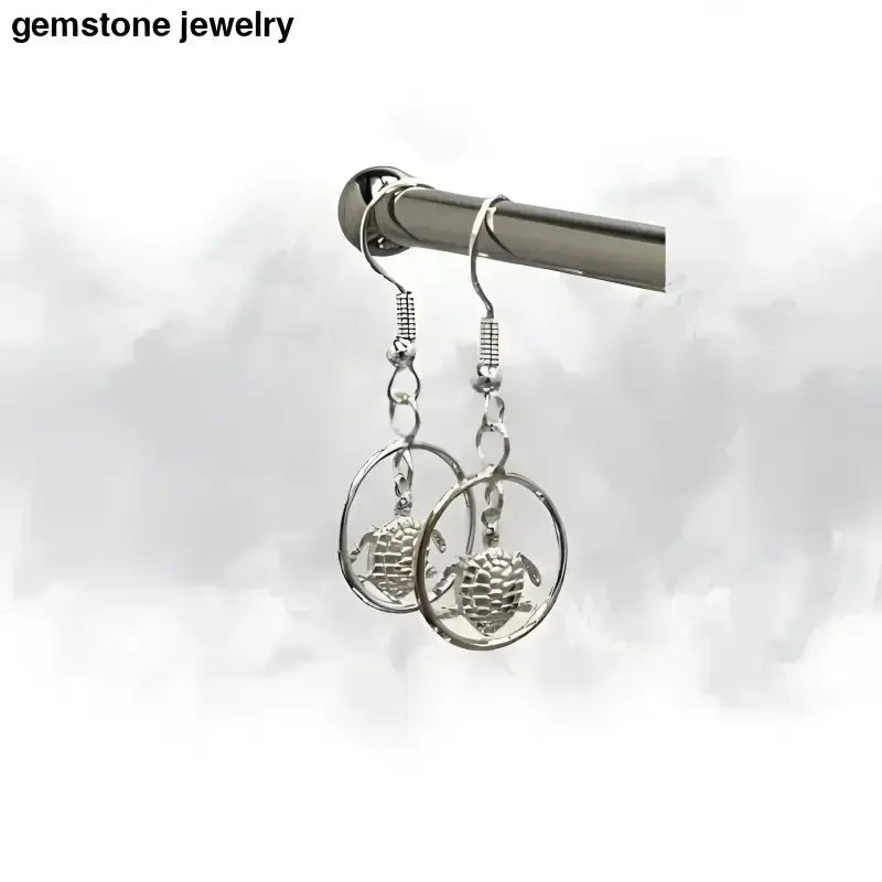 Sterling Silver Turtle Earrings for Sea Lovers - Bec Sue Jewelry Shop