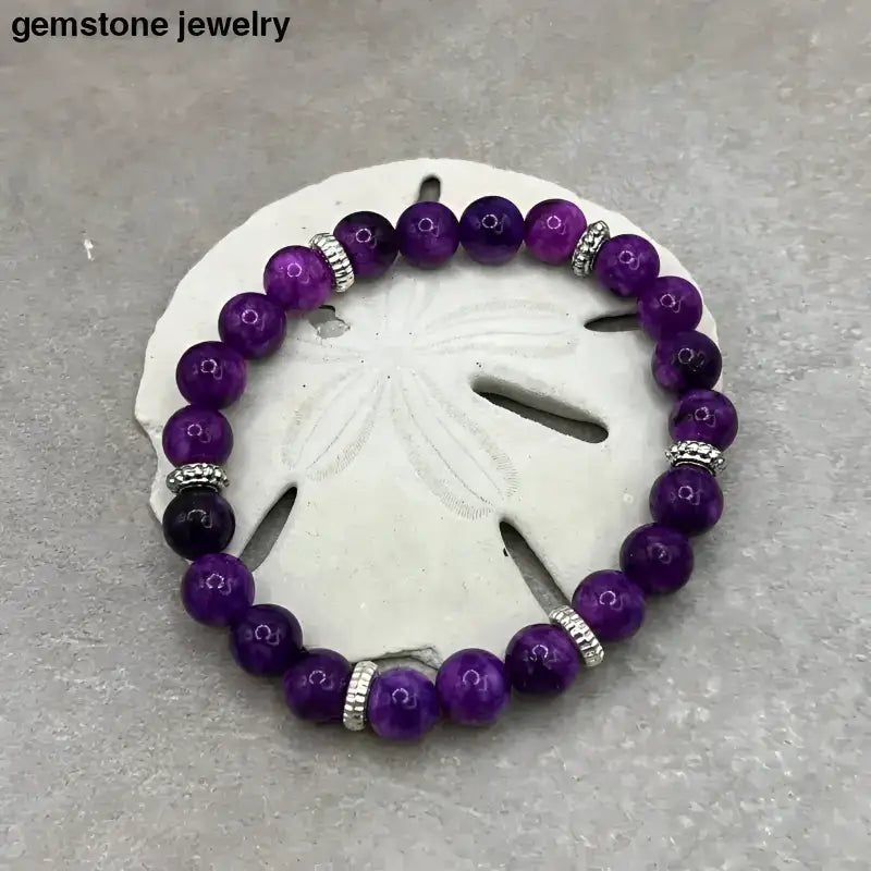 Sugilite Jewelry Set Featuring Elegant Purple Gemstones - Bec Sue Jewelry Shop