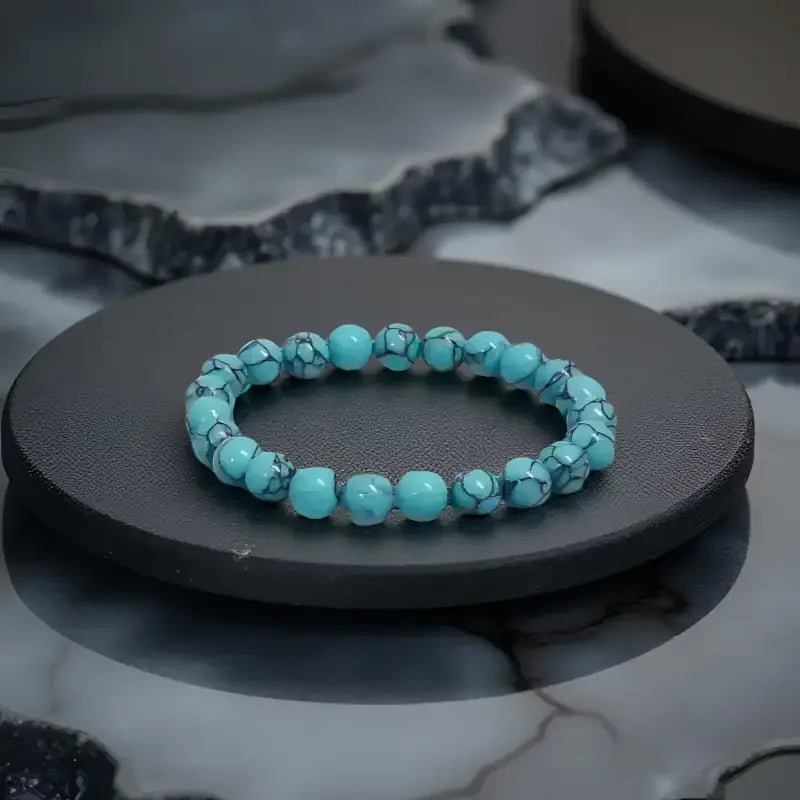 8mm Turquoise Bracelet from Bec Sue Jewelry - Bec Sue Jewelry Shop
