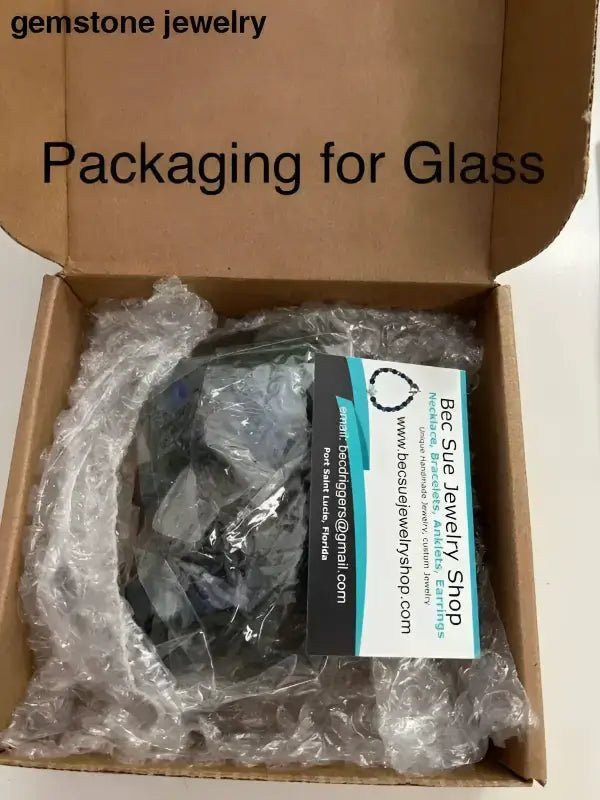 Amber Tumbled Sea Glass - Bec Sue Jewelry Shop