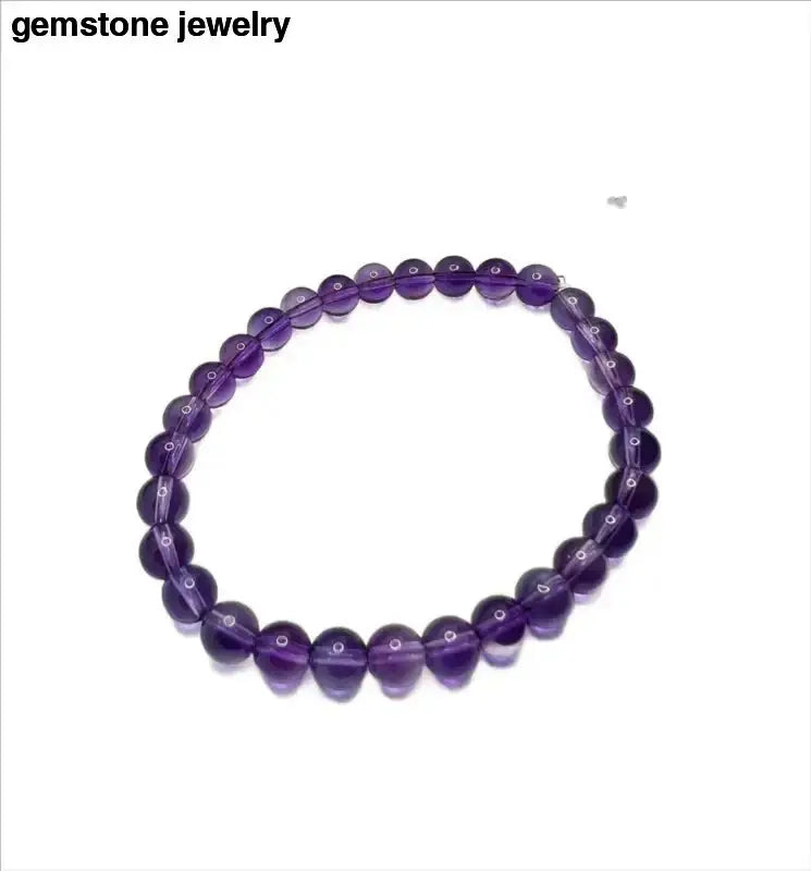 Amethyst Bracelet for Gemstone Healing and Wellness - Bec Sue Jewelry Shop