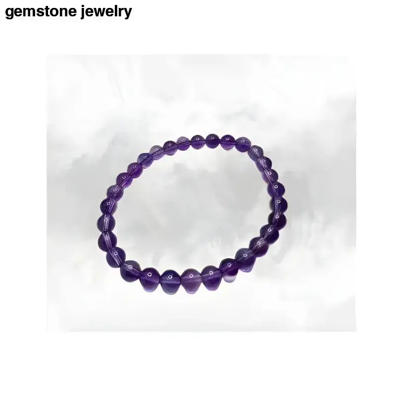 Amethyst Bracelet for Gemstone Healing and Wellness - Bec Sue Jewelry Shop