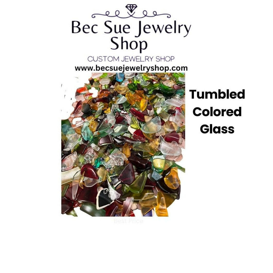 Bec Sue Jewelry Shop art glass Tumbled Glass, Blue Sea Glass, Brown Sea Glass, Mixed Sea Glass, Tumbled Glass Bulk, Green Tumbled Glass, Tags 276