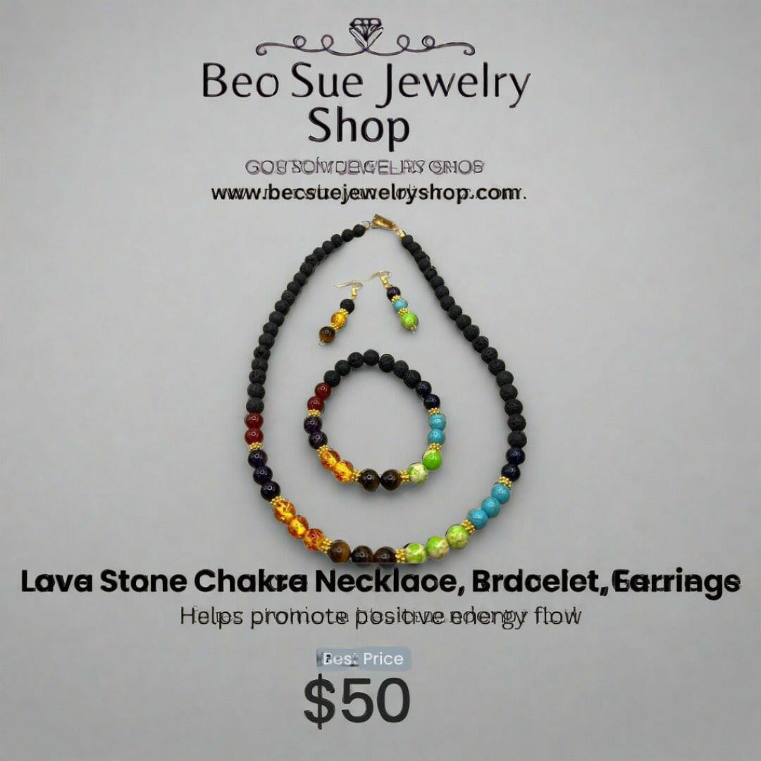 Bec Sue Jewelry Shop Jewelry Set Matching Earrings & Bracelet Tags 639