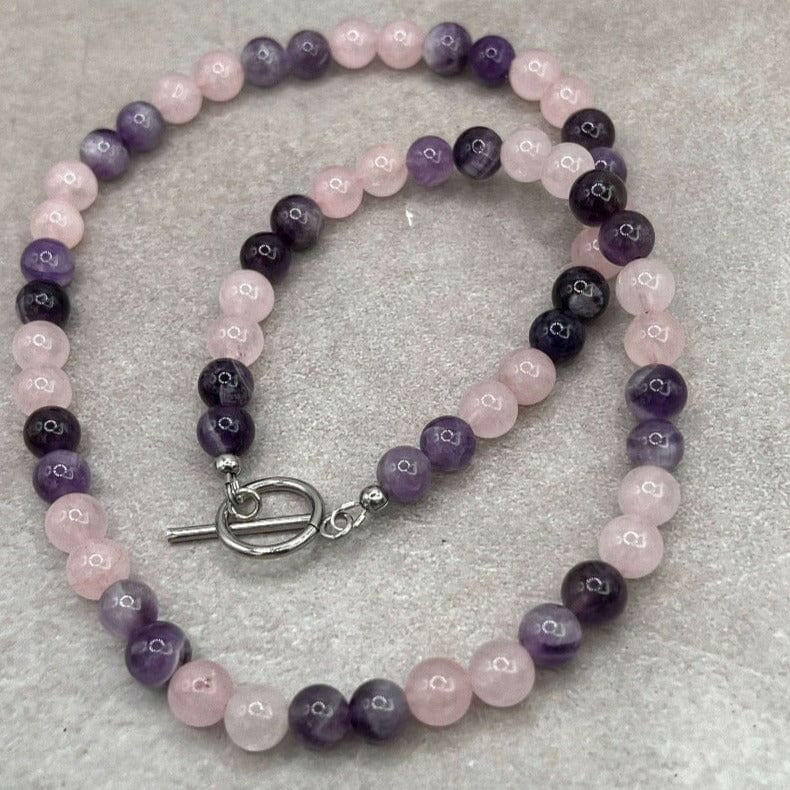 Healing Stone Bracelets | Rose Quartz Bracelets | Bec Sue Jewelry Shop