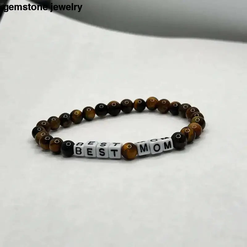 Best Dad Gemstone Bracelets Set for Personalized bracelets - Bec Sue Jewelry Shop