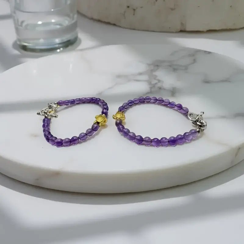 Colorful Tiger Eye and Howlite Beaded Bracelet - Bec Sue Jewelry Shop