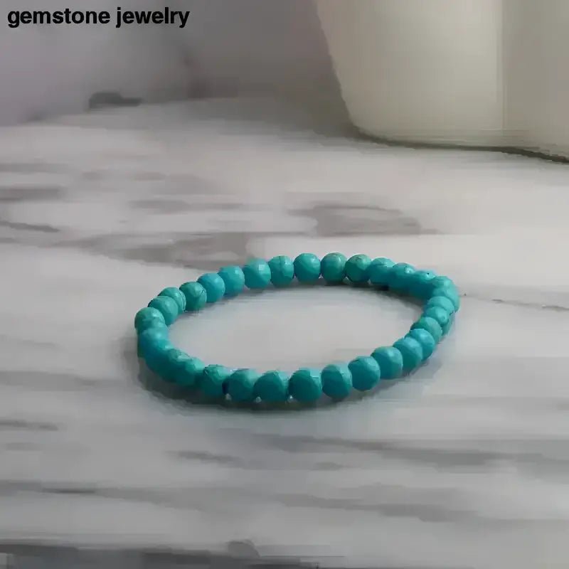 Elegant Turquoise Beaded Bracelet for Women - Bec Sue Jewelry Shop