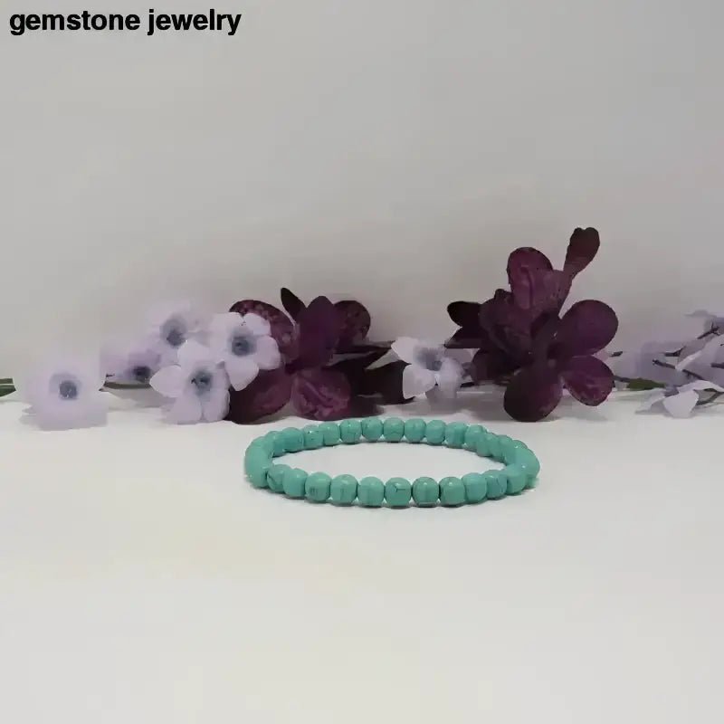 Elegant Turquoise Beaded Bracelet for Women - Bec Sue Jewelry Shop