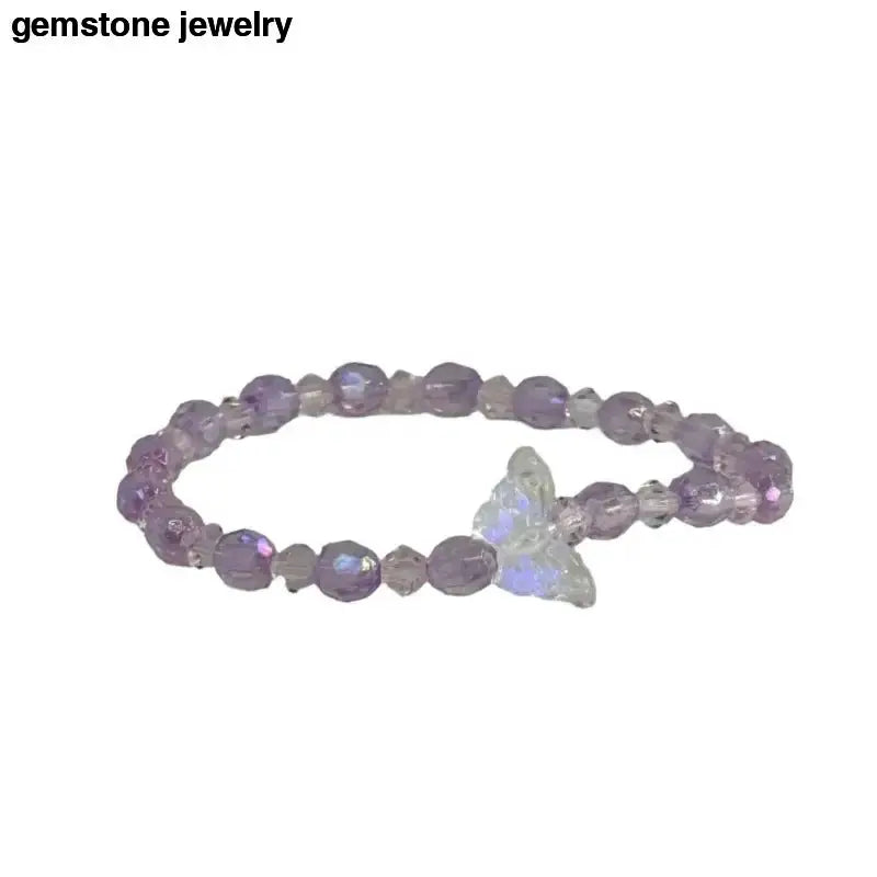 Green Beaded Butterfly Bracelet from Bec Sue Jewelry - Bec Sue Jewelry Shop