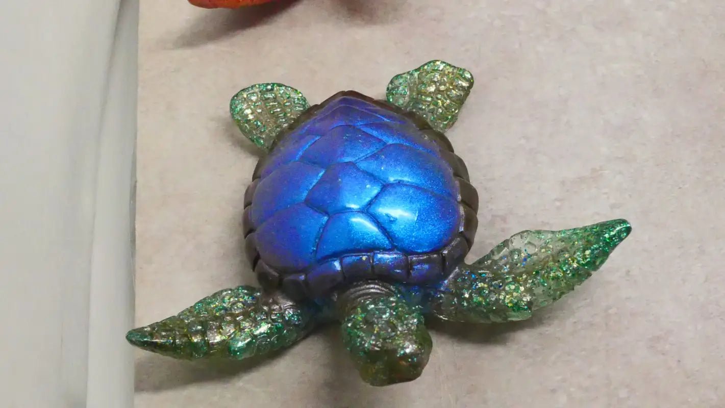 Metallic Turtle Figurines for Beads Bracelets and Home Decor - Bec Sue Jewelry Shop