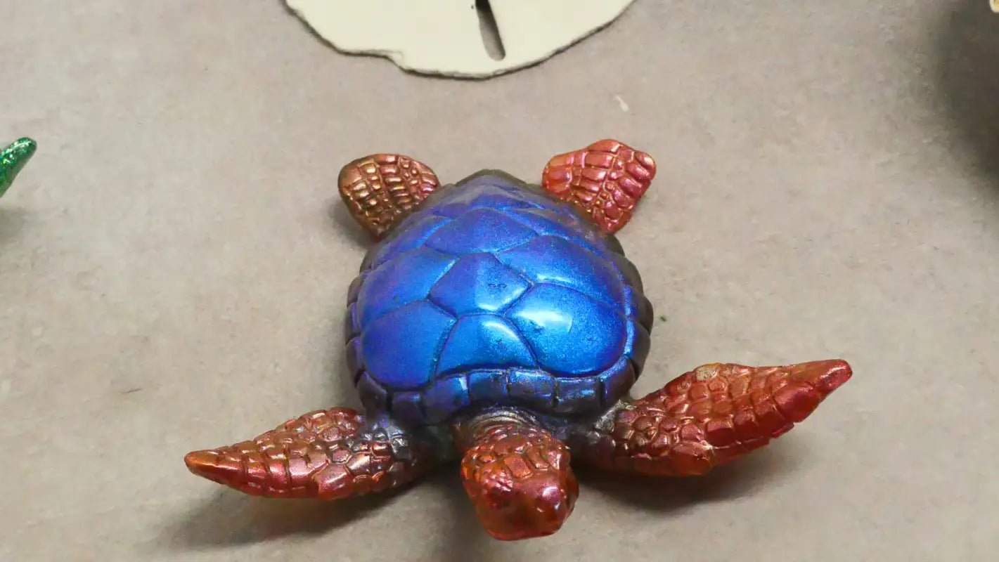 Metallic Turtle Figurines for Beads Bracelets and Home Decor - Bec Sue Jewelry Shop