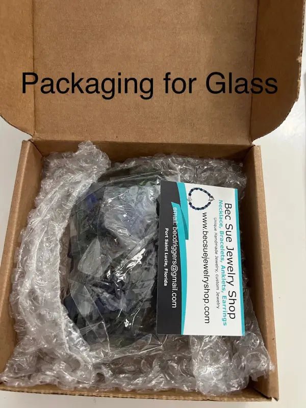 Multi - Colored Sea Glass Beads Collection with Return Policy - Bec Sue Jewelry Shop