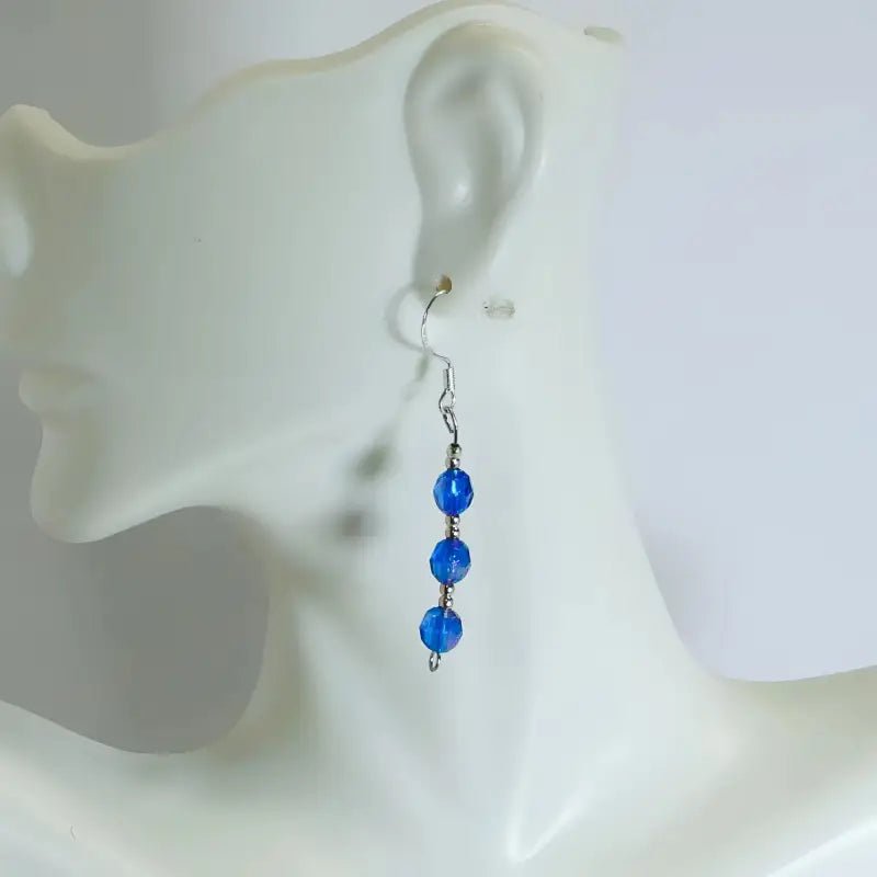 Sterling Silver Earrings Custom gemstone earrings, custom earring design - Bec Sue Jewelry Shop