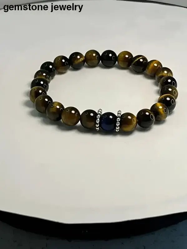 Tiger Eye Beaded Bracelet for Natural Stone Fashion - Bec Sue Jewelry Shop