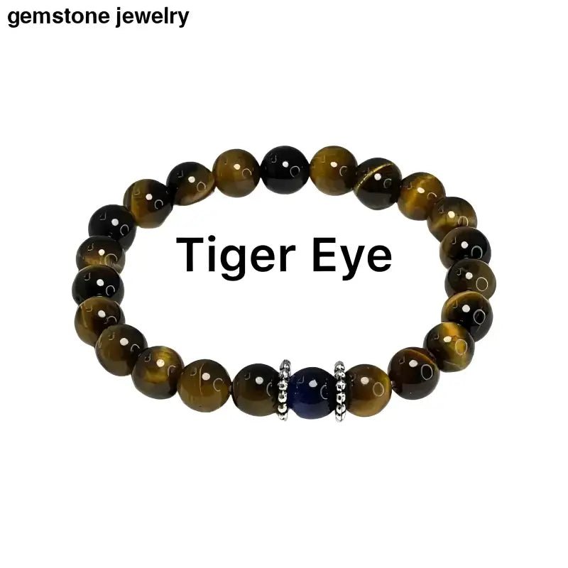 Tiger Eye Beaded Bracelet for Natural Stone Fashion - Bec Sue Jewelry Shop