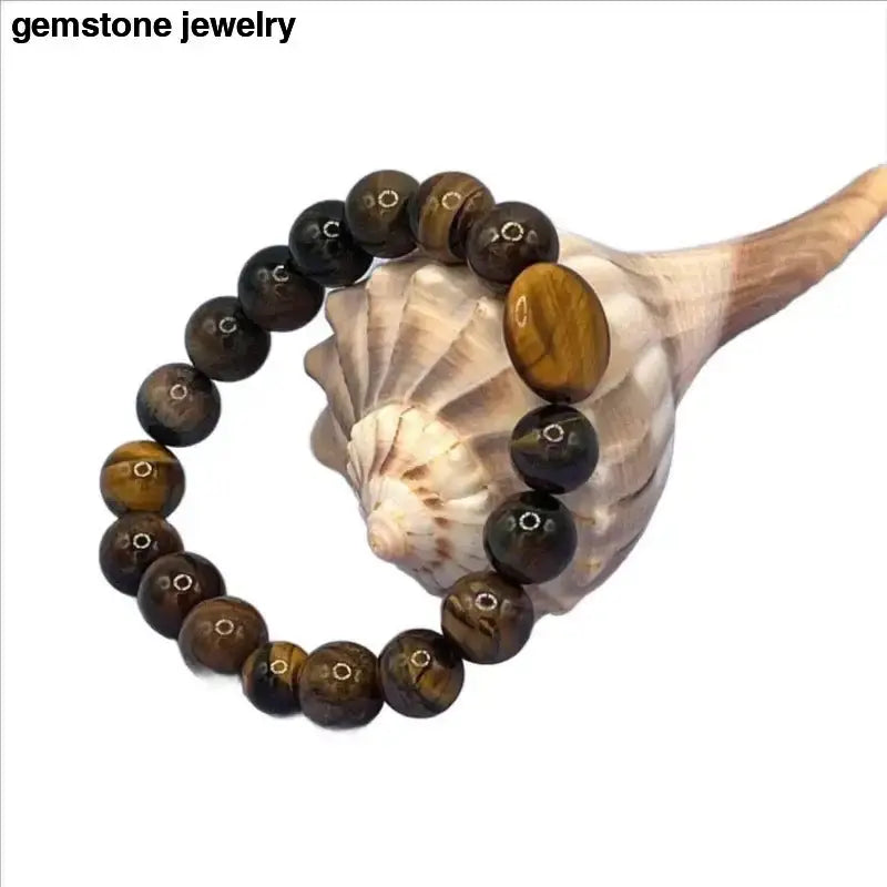 Tiger Eye Bracelet with Natural Gemstone Accents - Bec Sue Jewelry Shop