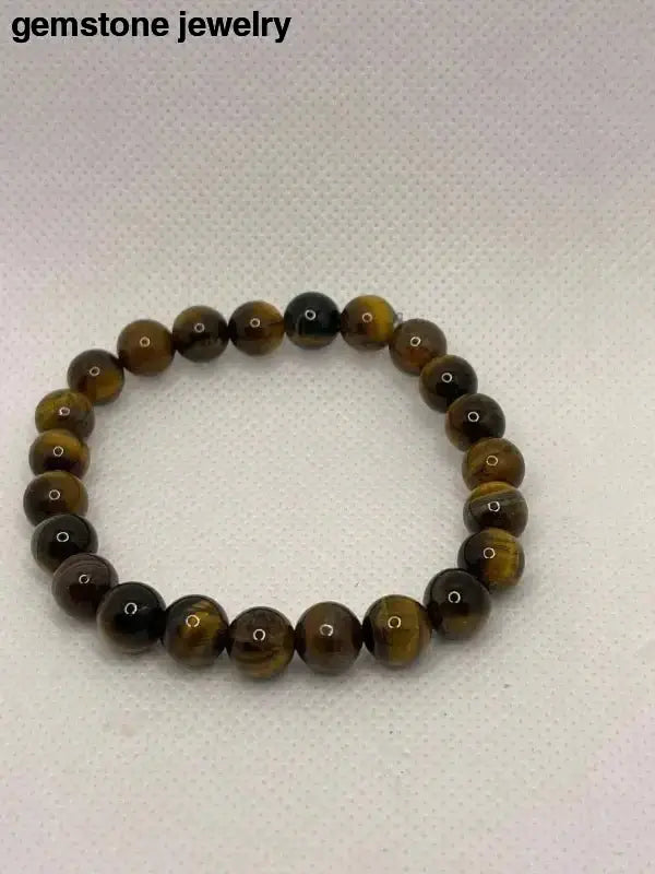 Tiger Eye Healing Bracelet with Natural Beads - Bec Sue Jewelry Shop