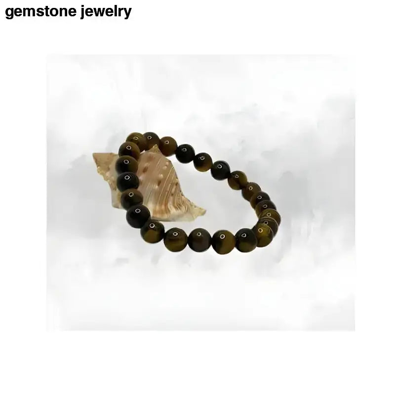 Tiger Eye Healing Bracelet with Natural Beads - Bec Sue Jewelry Shop