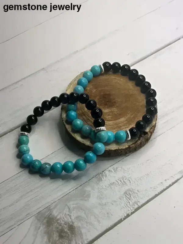 Turquoise Chakra Healing Bracelets Set - Bec Sue Jewelry Shop