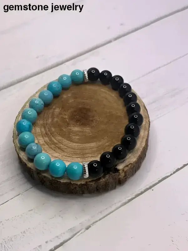 Turquoise Chakra Healing Bracelets Set - Bec Sue Jewelry Shop