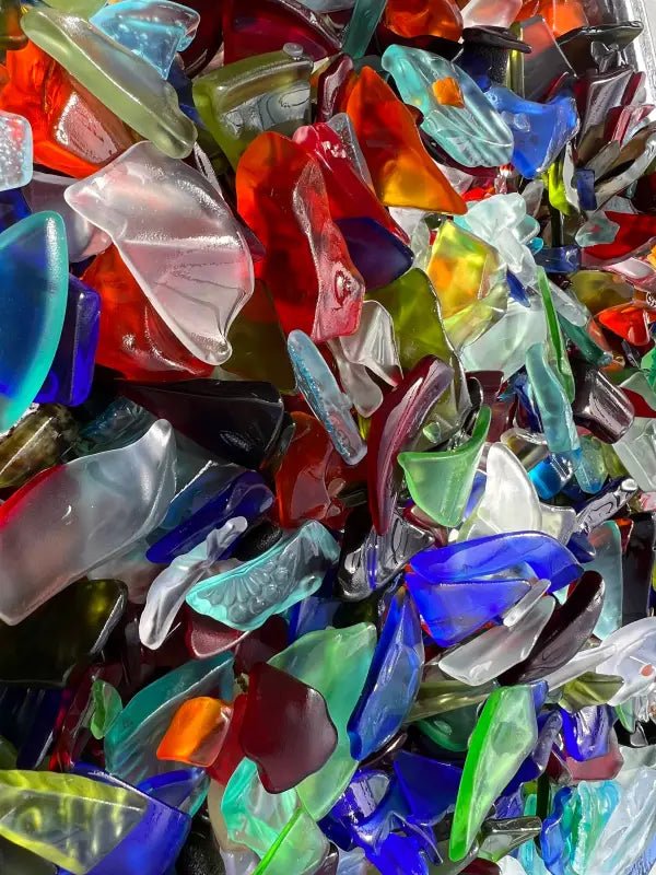 Vibrant Mixed Sea Glass Pieces for Crafts and Jewelry Making, Sea Glass Bulk - Bec Sue Jewelry Shop